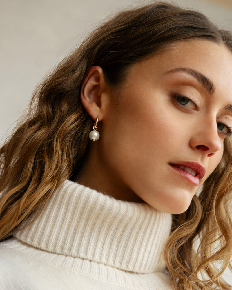 Form Drop Earrings - Short