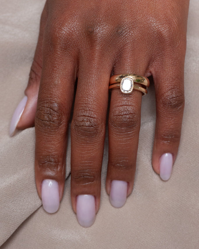Bella Ring - Cushion Cut Canadian Diamond