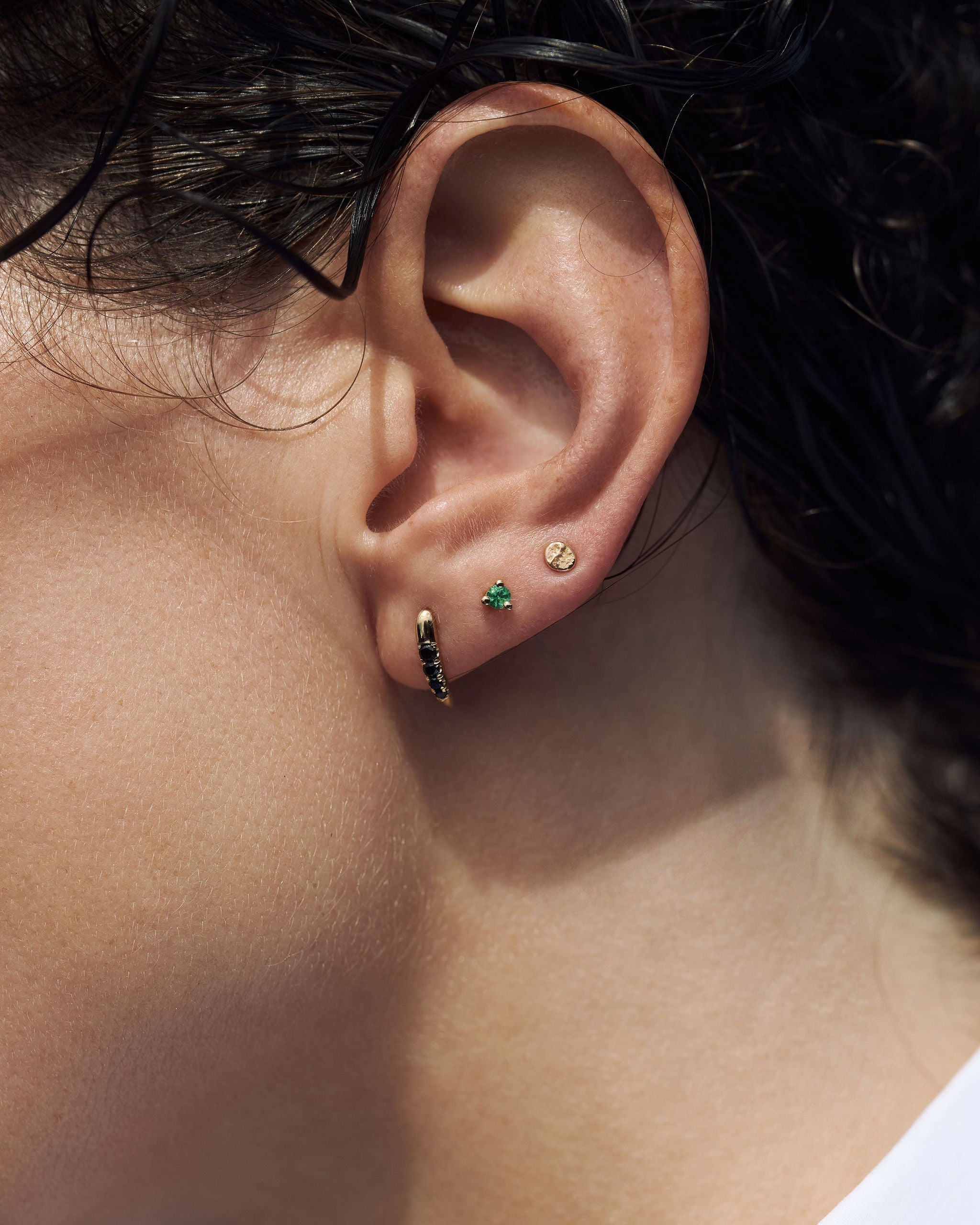 Cocktail Studs - Emerald