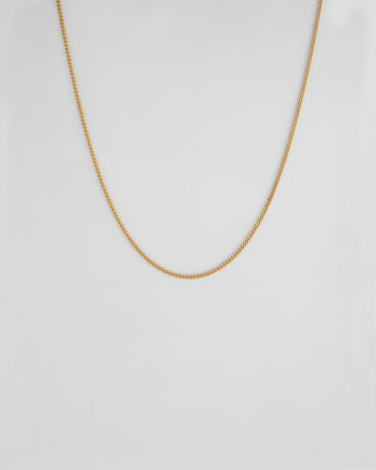Curb Chain No. 3 | 14k gold necklace | ATTIC – ATTIC