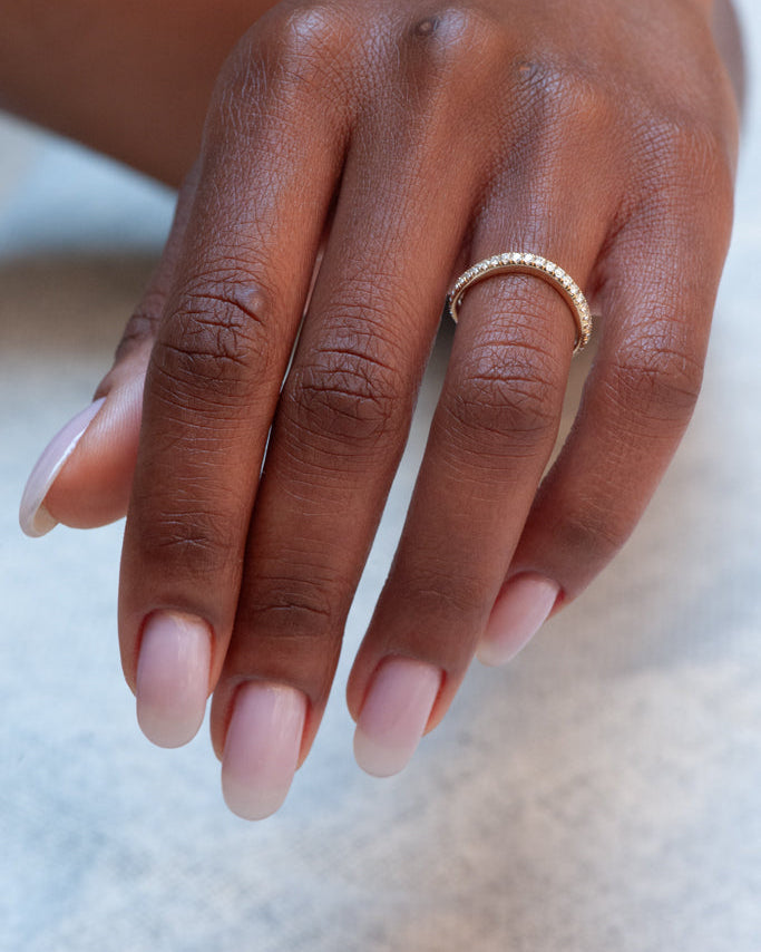 Diamond Contour Ring