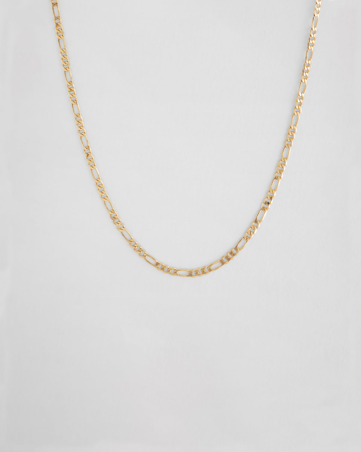 Figaro Chain | 14k gold necklace | ATTIC – ATTIC