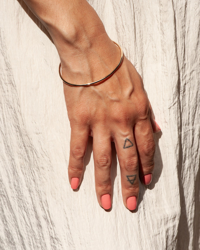 Oval Bangle - 2.0