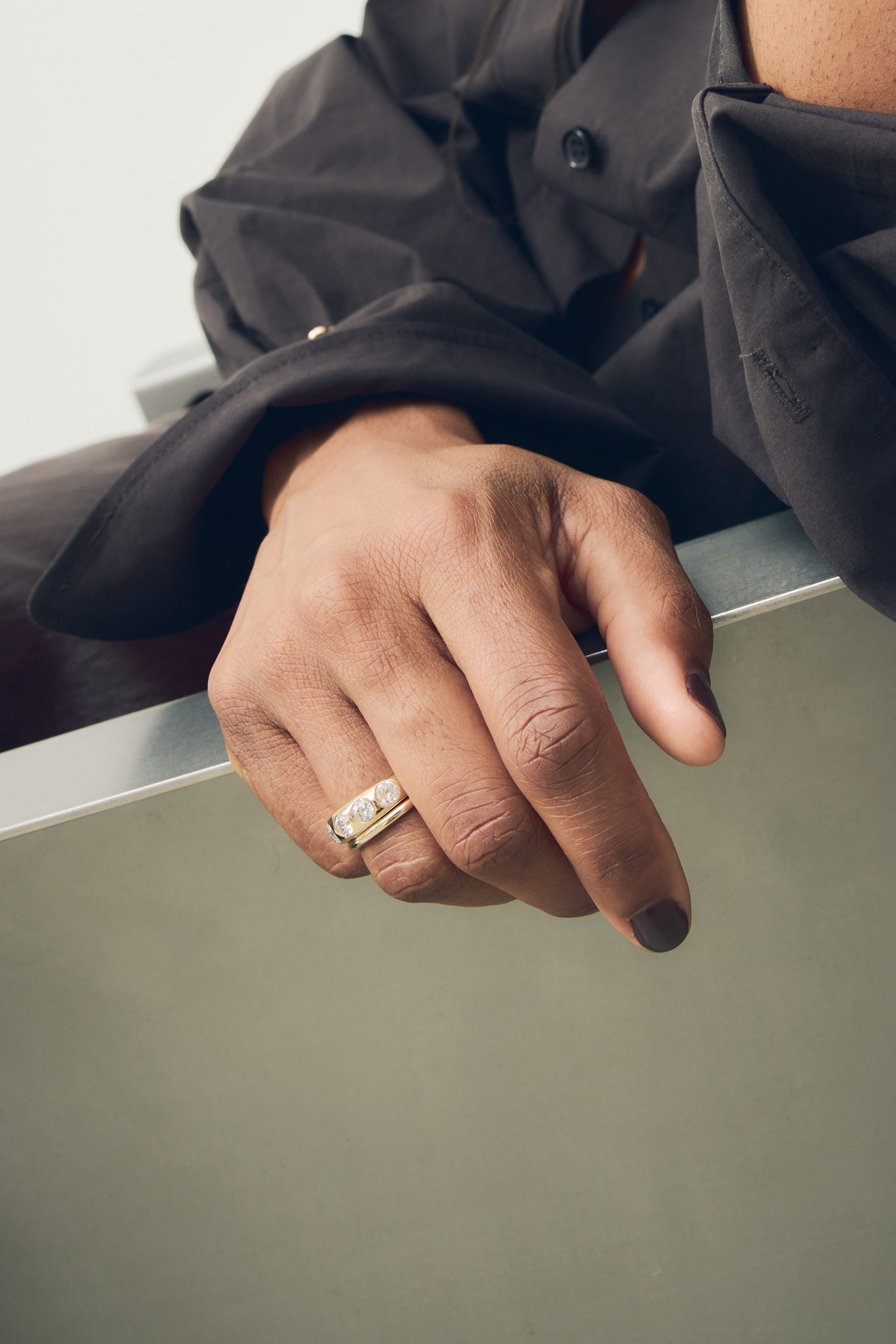 Rosa Ring - Antique Old European Cut Diamond