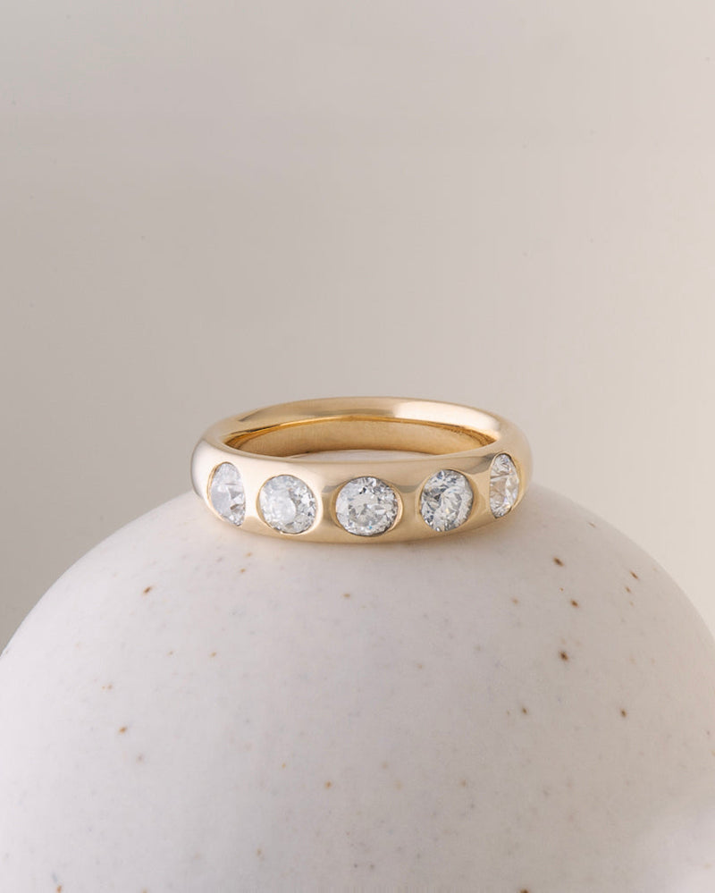 Rosa Ring - Antique Old European Cut Diamond
