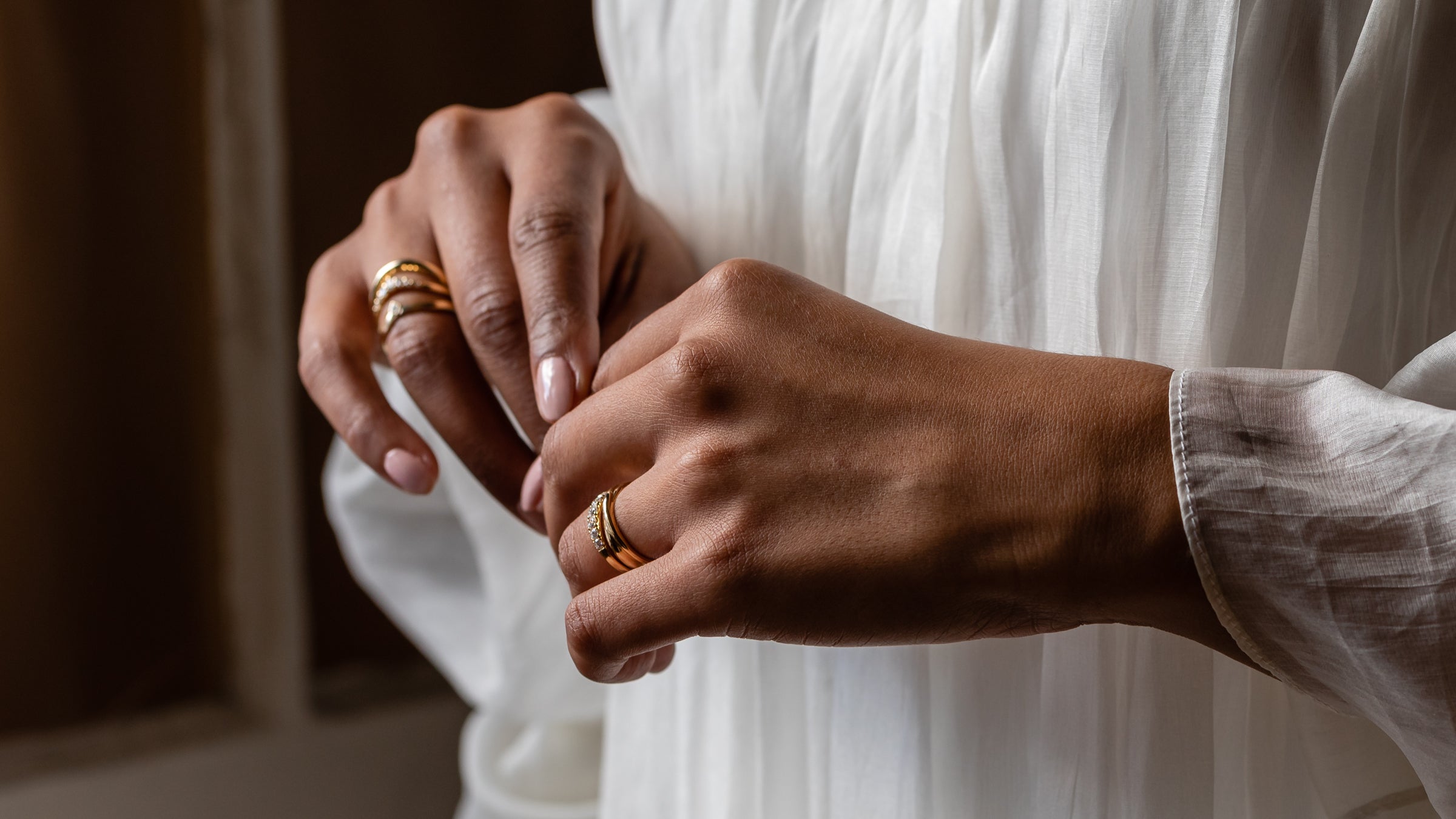 GOLD ENGAGEMENT + WEDDING RINGS | ATTIC | ATTIC