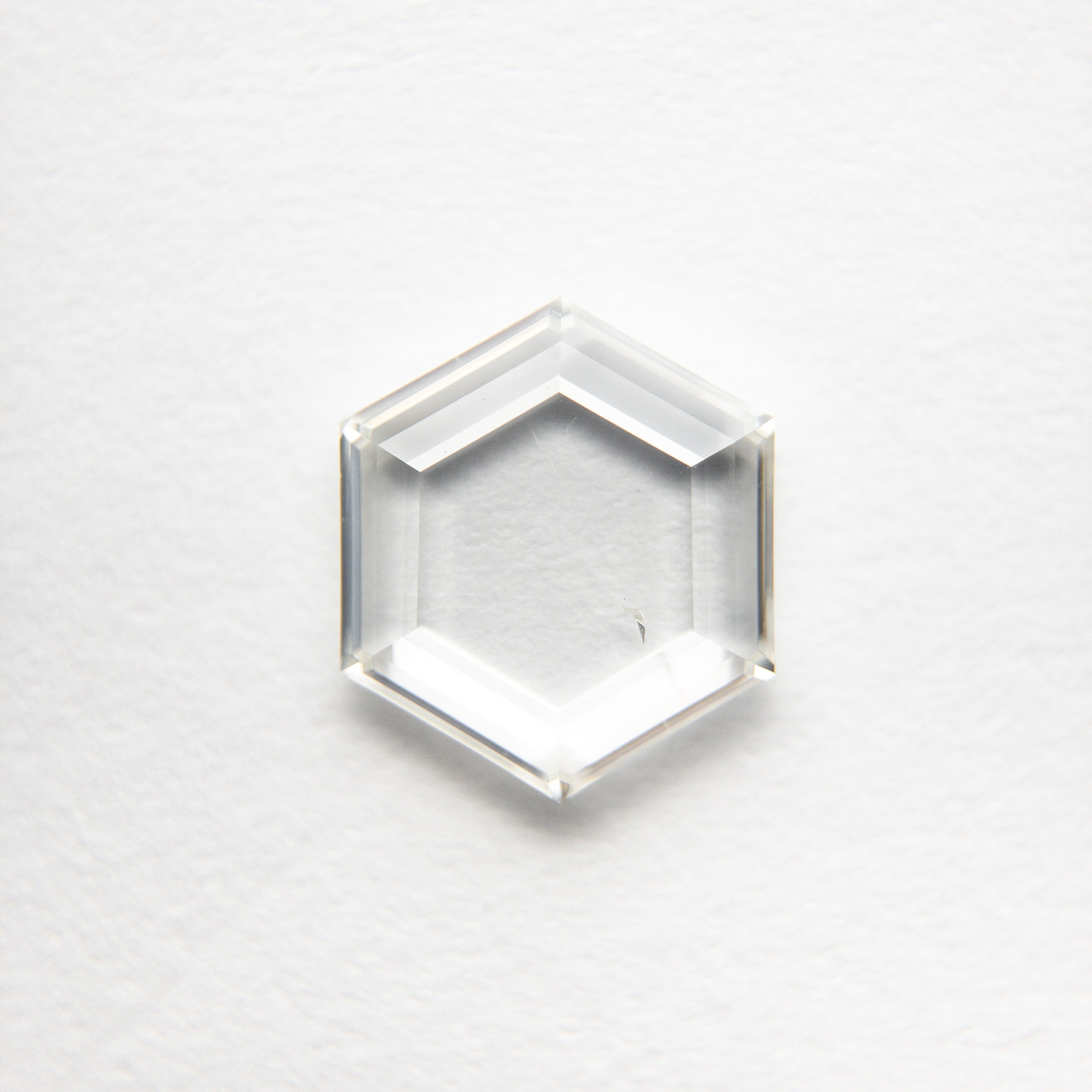 1.03ct 8.01x7.00x1.78mm SI1 J-K Hexagon Portrait Cut 18878-04 - Misfit Diamonds