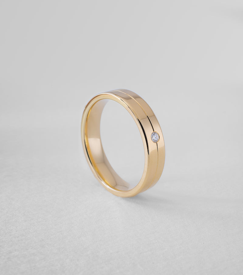 Axis Ring - Canadian Diamond