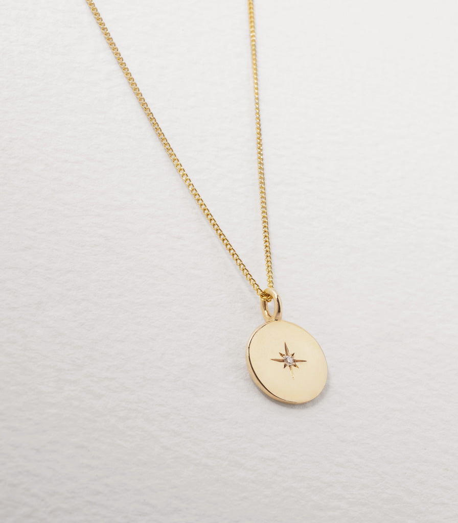 Capella Charm | 14k gold necklace | ATTIC | ATTIC