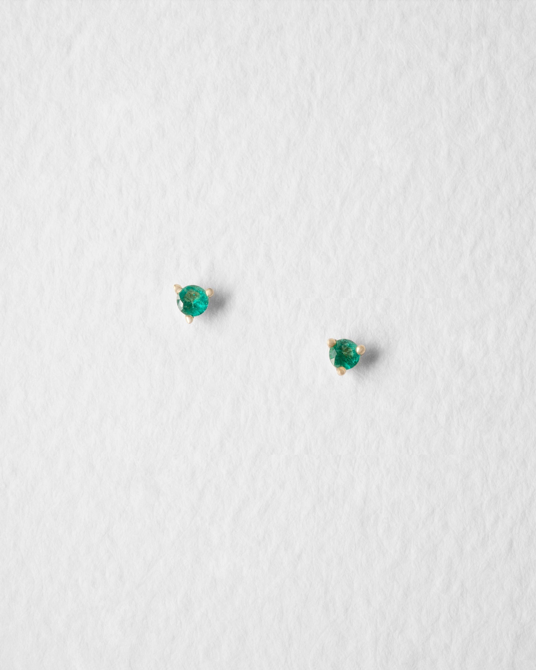 Cocktail Studs - Emerald