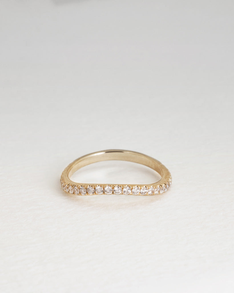 Diamond Contour Ring