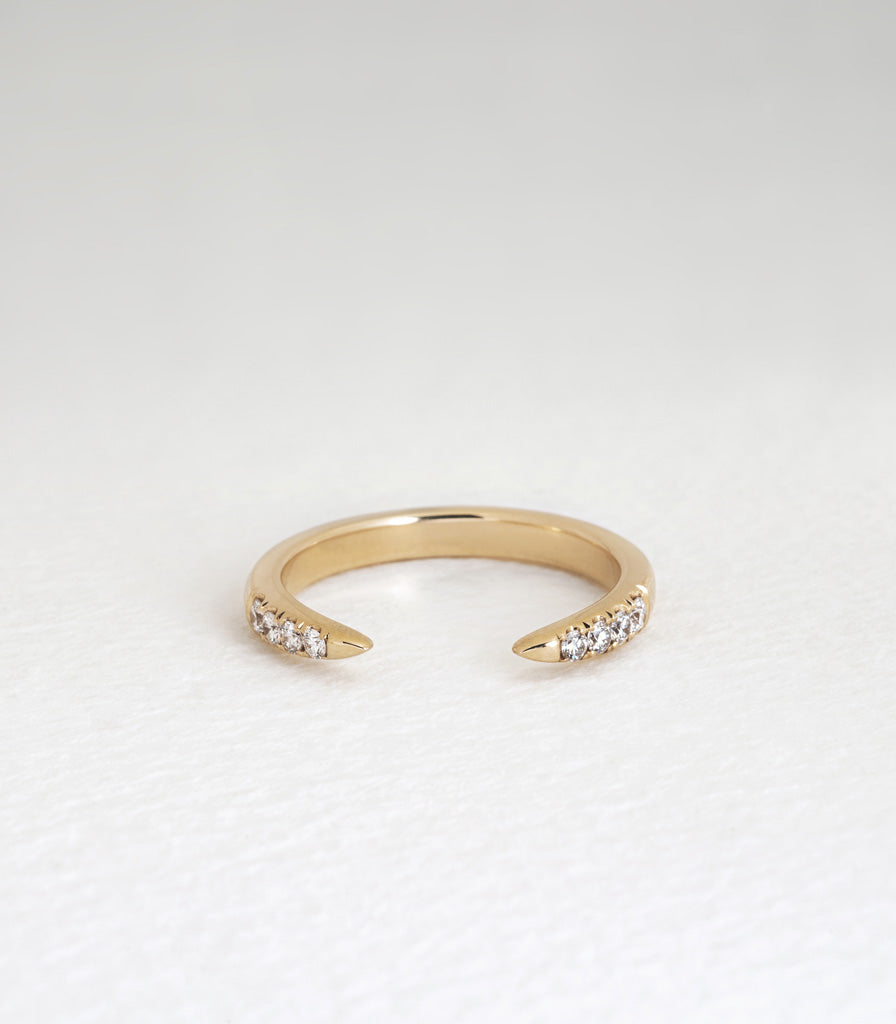 Diamond Torc Ring - Canadian Diamonds