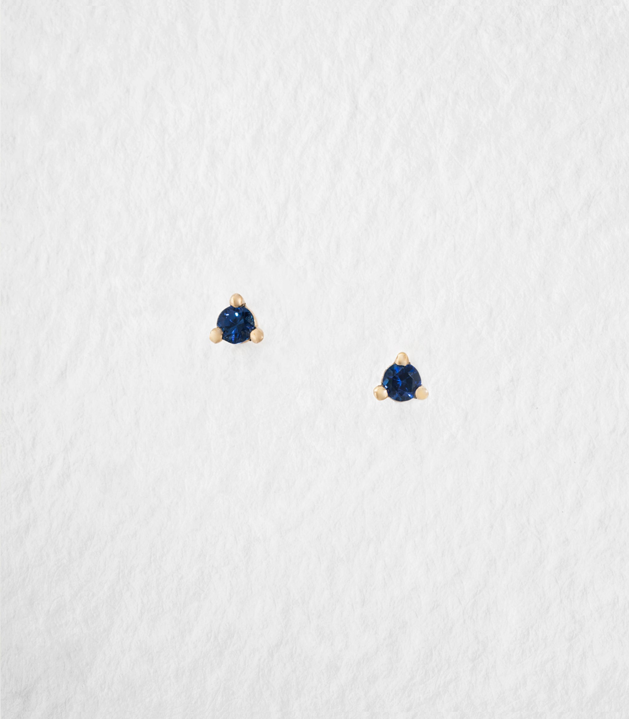 Cocktail Studs - Blue Sapphire