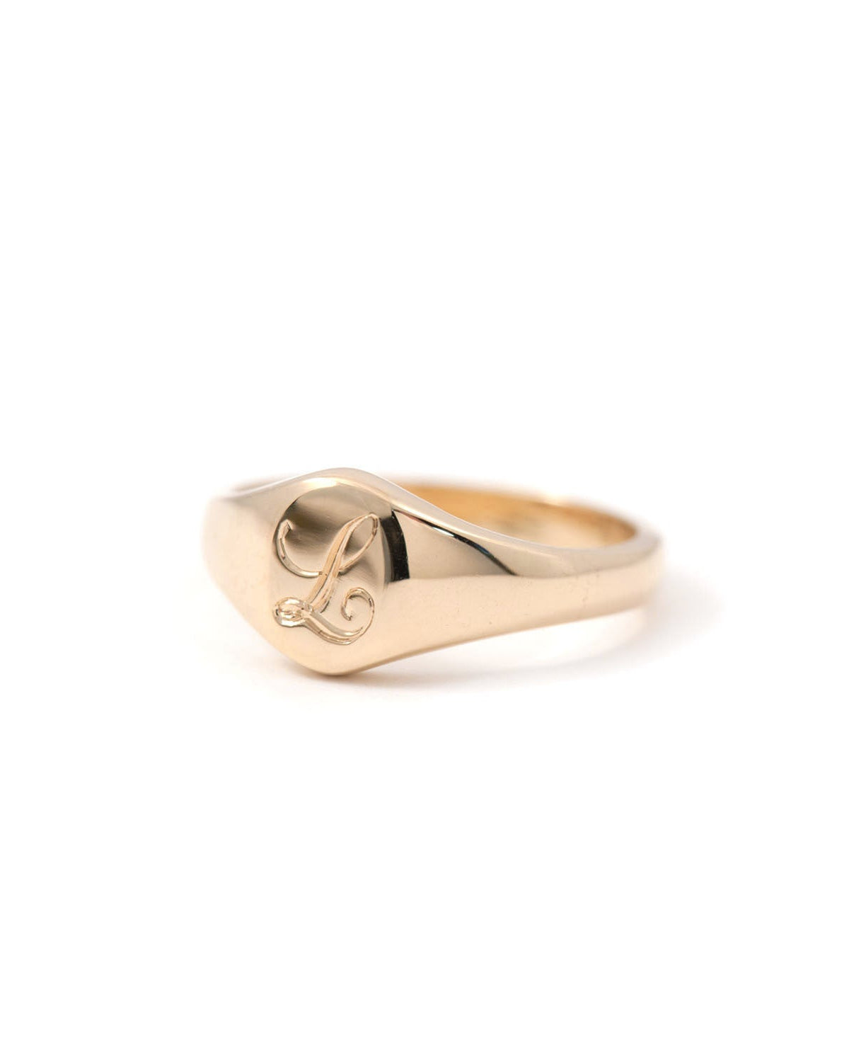 Oval Signet Ring - Small