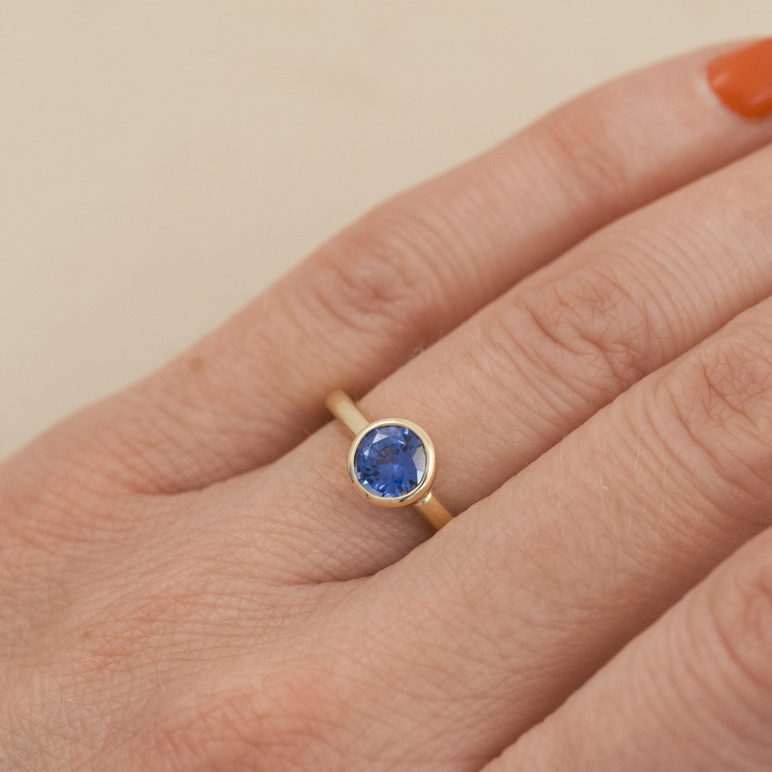 Bella Ring - Sri Lankan Blue Sapphire